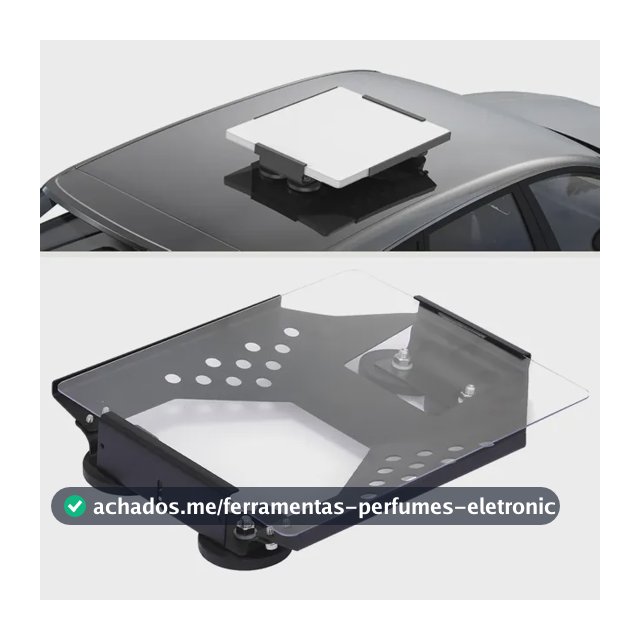 Case Suporte Veícular Teto Carro Externo Starlink Mini Preto