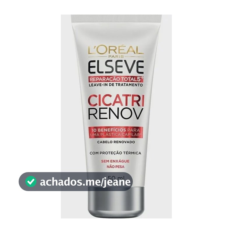 Elseve Leave-in Cicatri Renov Reparação Total 5 50ml Loreal
