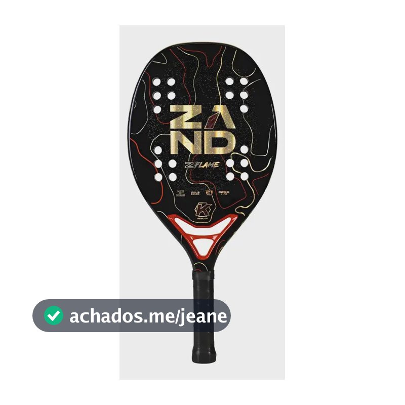 Raquete De Beach Tennis Zand Z Flame 2026 - Flaminia Daina Cor