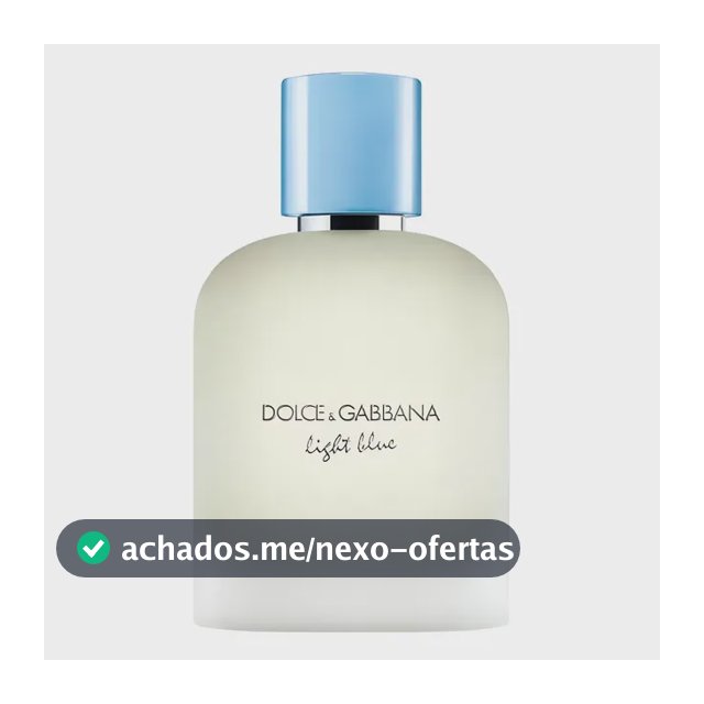Perfume Masculino Dolce & Gabbana Light Blue Edt 100ml
