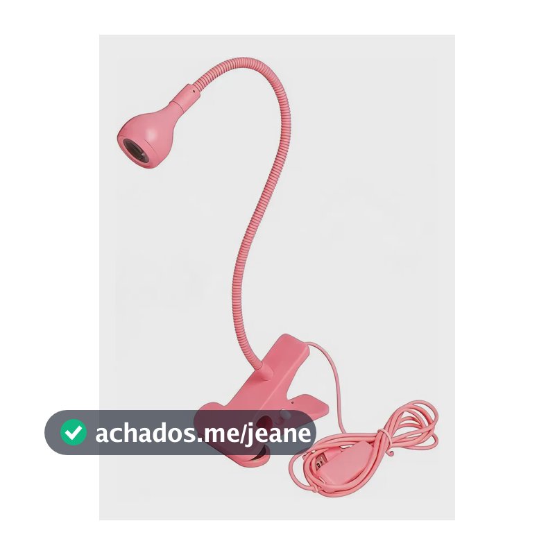 Secador Unhas Gel Mini Cabine Led Uv Lanterna Clip De Mesa Rosa 127/220v