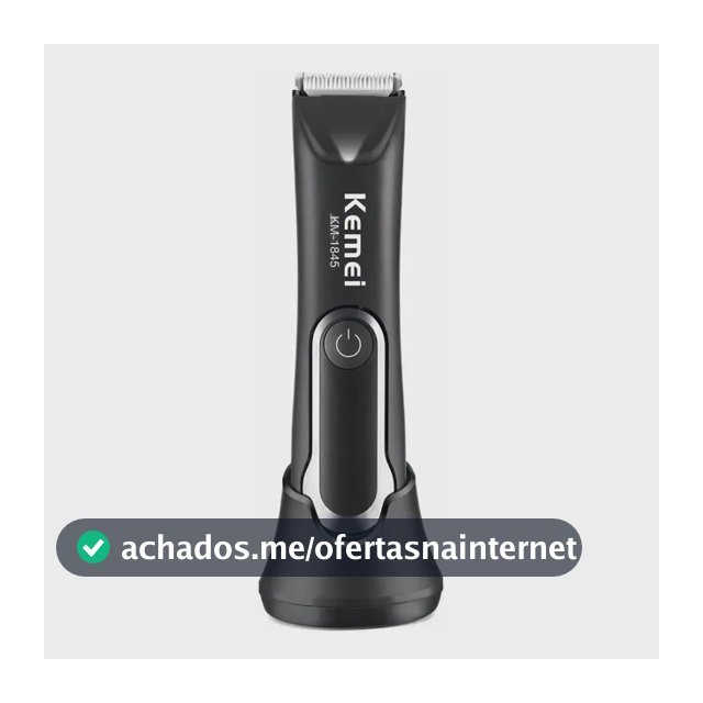 Máquina Kemei KM-1845 Sem Fio Recarregável