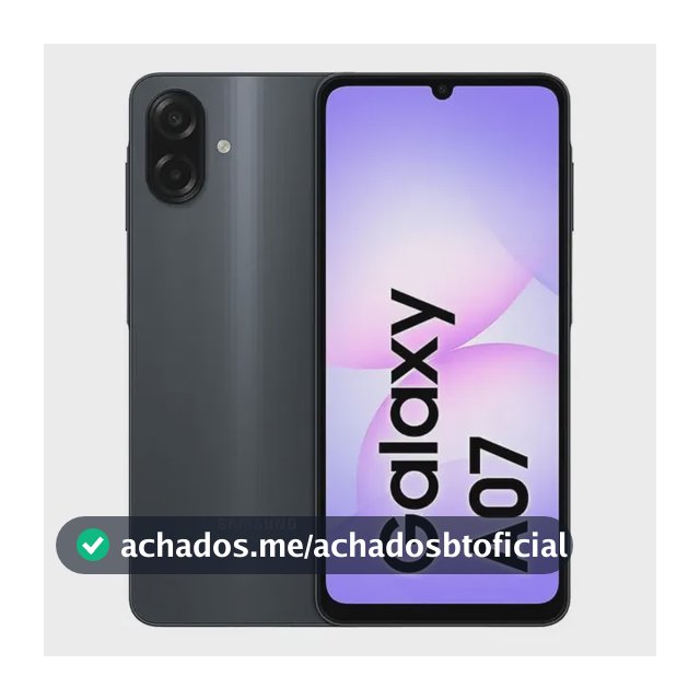 Samsung Galaxy A07 128gb 4gb Ram Preto