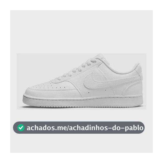 Tênis Nike Sportswear Court Vision Low Next Nature Feminino
