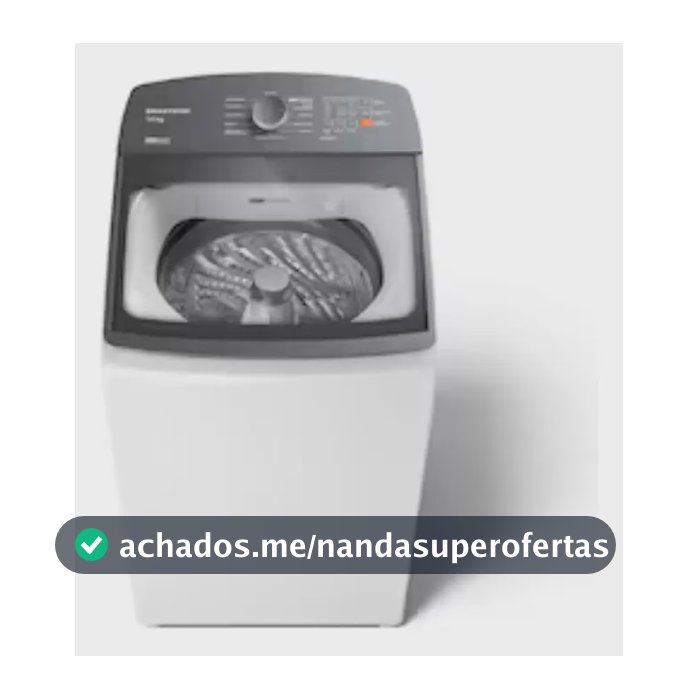 Máquina De Lavar Bwf14ab 14kg Smart Sensor Ciclo Brastemp - Branco