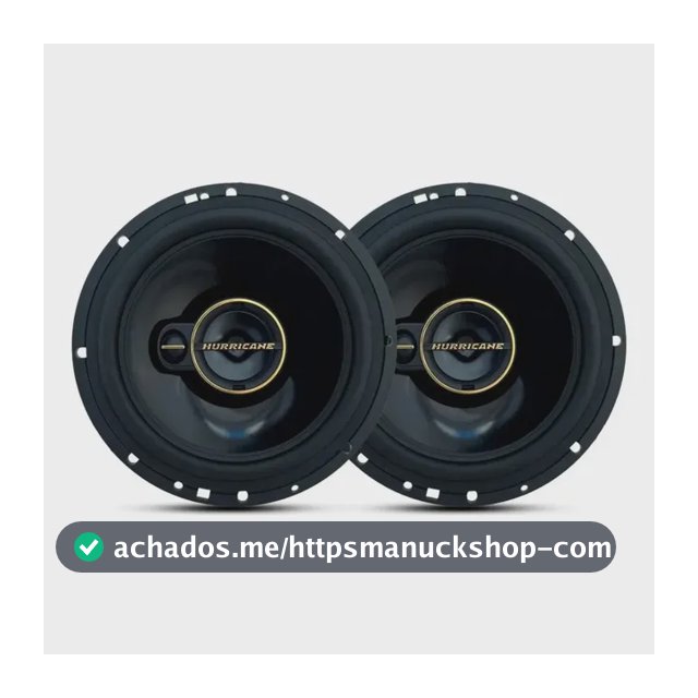 Par De Alto Falante Hurricane Triaxial Aurum A6t 6 Pol 120w RMS 240w max