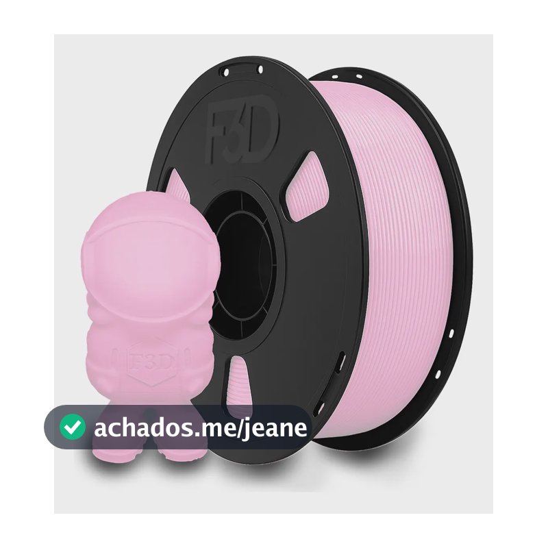 Filamento Pla Premium 1kg Rosa Claro Speed Impressora 3d