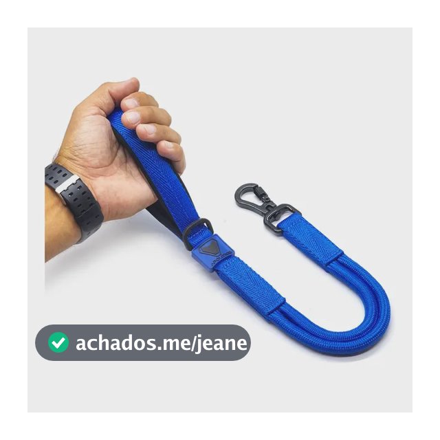 Guia Curta Pitbull Pet Resistente 60cm Caes Grande Porte