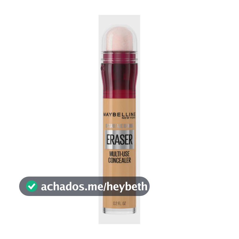 Corretivo Líquido Multiuso Corrige, Contorna e Ilumina, Alta Cobertura e Fórmula Vegana Cor 144 Caramel, Instant Age Rewind Eraser Maybelline NY 6ml
