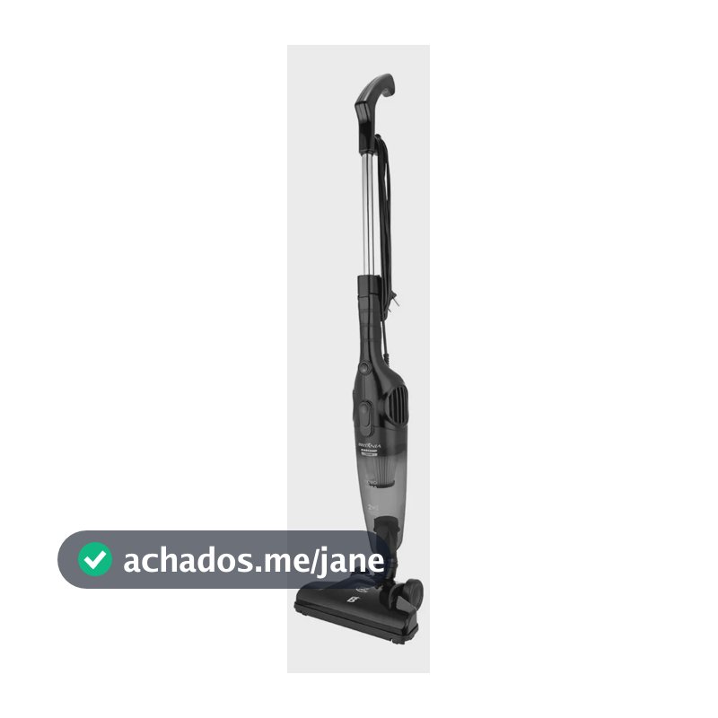 Britânia Bas1295p Aspirador De Pó 2 Em 1 1250w Preto  Potência E Praticidade Para Sua Casa 127v