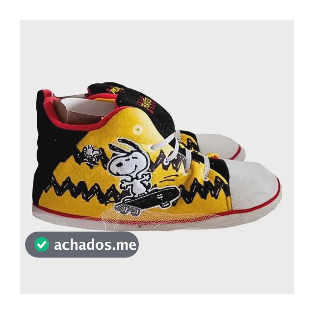 Pantufa Tênis - Zonacriativa