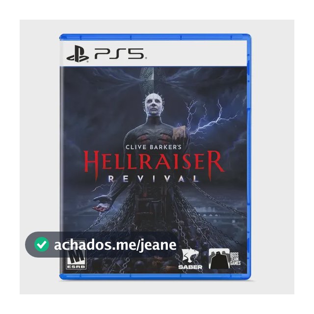 Jogo Clive Barkers Hellraiser Revival Ps5 Midia Fisica