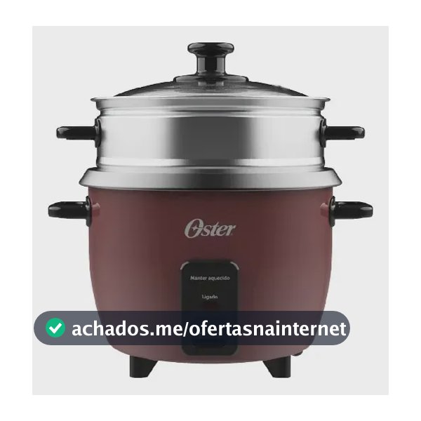 Panela Elétrica De Arroz 1l Oster Bordô Oster