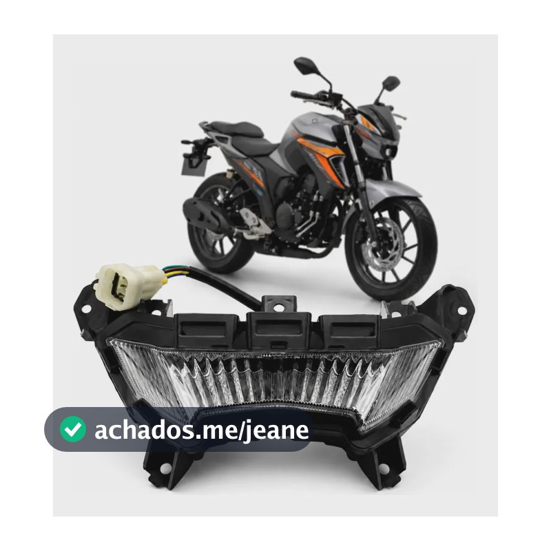 Luz Piloto Farol Yamaha Fz25 Abs 2022 Até 2026 Drl Fazer 250 Ambos Lados