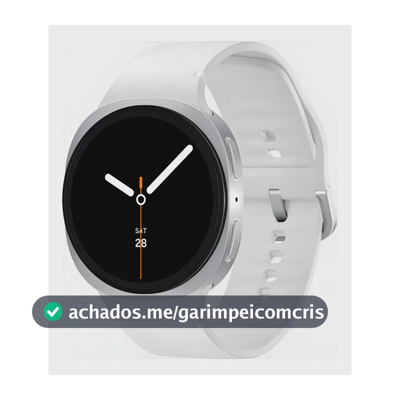 Smartwatch Samsung Galaxy Watch8 LTE 44mm, Com Galaxy AI e GPS, Prata