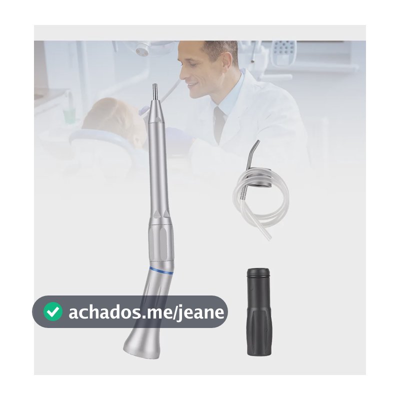 Peça Reta Cirúrgica Angulada 20° Peca Reta Odontologica Azul-turquesa