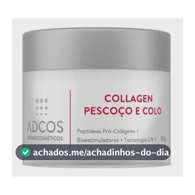 Adcos collagen pescoço e colo creme anti-idade 1 unidade