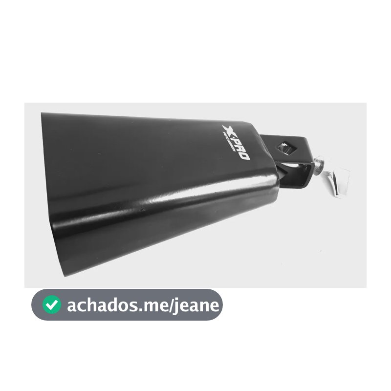 Cowbell Campana Cincerro Sino 5 Polegadas X-pro