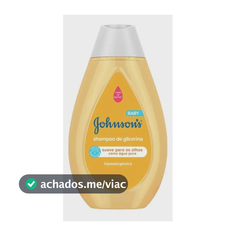 Shampoo Para Bebê Johnson's Baby De Glicerina, 400ml