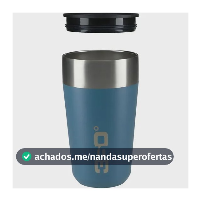 Copo Térmico 360° Degrees Camp Mug com Capacidade para 475 ml Azul Nautika