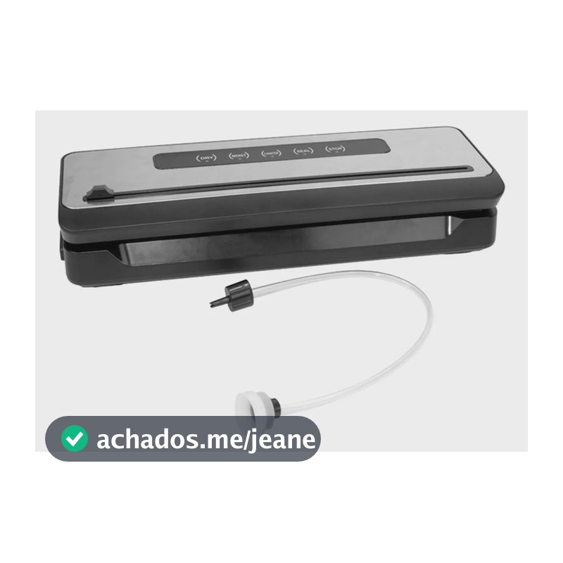 Máquina Seladora A Vácuo 10 Saquinhos