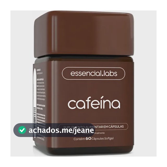 Cafeína 100% Pura 200mg Por Cápsula - 60 Cápsulas Softgel - Termogênico Com Fórmula Concentrada Para A Máxima Absorção Sem Sabor