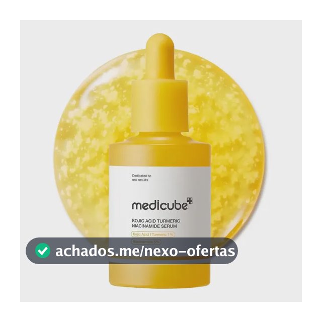 Medicube Kojic Acid Turmeric Niacinamide Trata Manchas 30ml Todo Tipo De Pele Melasma Dia/noite