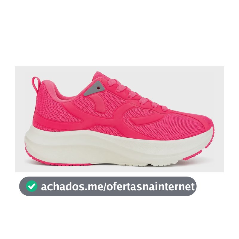 Tênis Feminino Olympikus Academia Caminhada Confortável Olympikus - Pink Olympikus Corre Turbo 36 Br