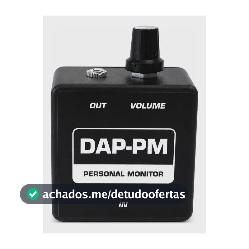 Retorno X6 Monitor Palco Regulador Volume Powerplay Dap-pm