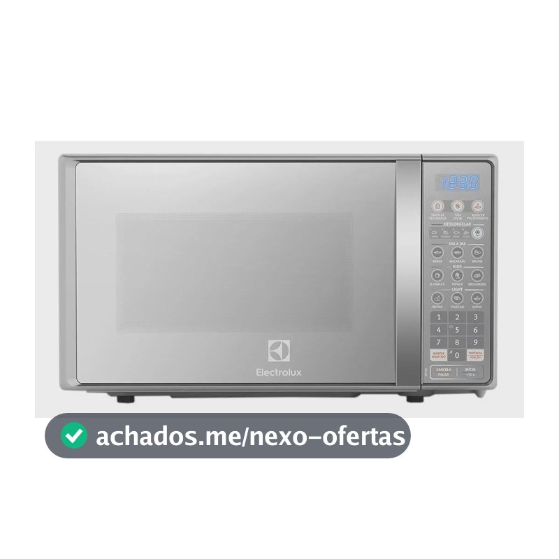 Micro-ondas Electrolux 20L MT30S Prata