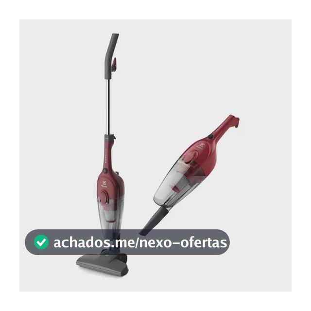 Aspirador De Pó Vertical Com Fio Portátil De Mão 2 Em 1 1100w De Potencia Com Cabo Elétrico De 5 Metros E 1,2 Litros De Capacidade Com Filtro Hepa Electrolux STK13 Vermelho