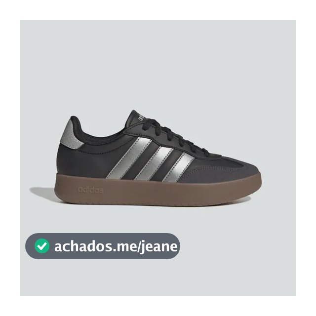 Tênis Feminino Barreda adidas Cblack/silvmt/carbon Liso 36 Br