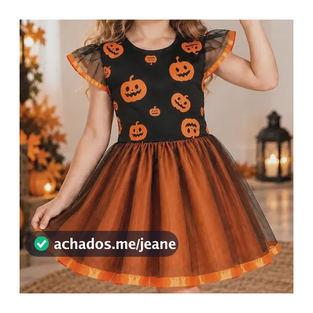 Fantasia Vestido Bruxa Luxo Roupa Infantil Criança Halloween