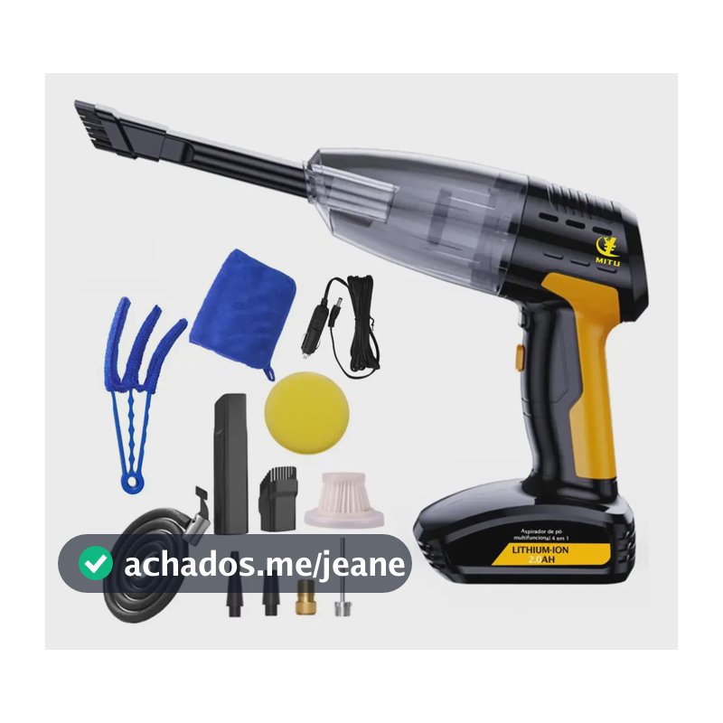 Bomba Elétrica Inflador Aspirador Manôm Cabo Kit 4 Em 1 Mitu Modelo Plug-in