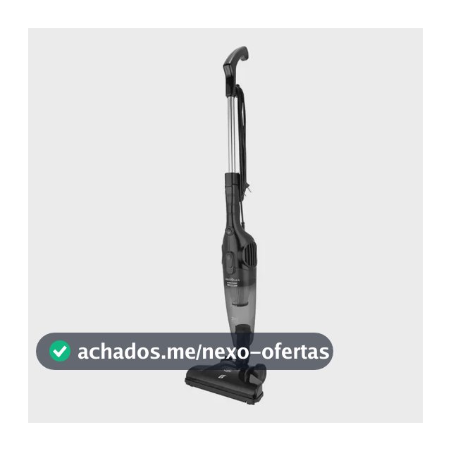Britânia BAS1295P Aspirador de Pó 2 em 1 1250W Preto – Potência e praticidade para sua casa