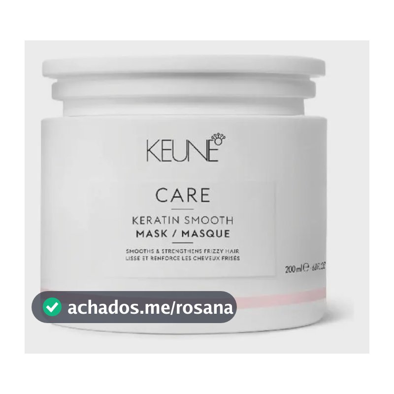 Mascara Keune Care Keratin Smooth 200ml