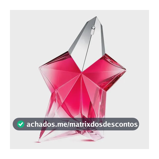 Perfume Feminino com Rosa Damascena e Framboesa, Fragrância Floral Frutada Amadeirada de Alta Fixação, Refilável, Angel Nova Mugler, 100ml