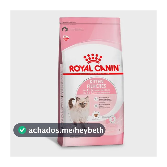 Ração Royal Canin Kitten para Gatos Filhotes com até 12 meses de Idade 4 kg