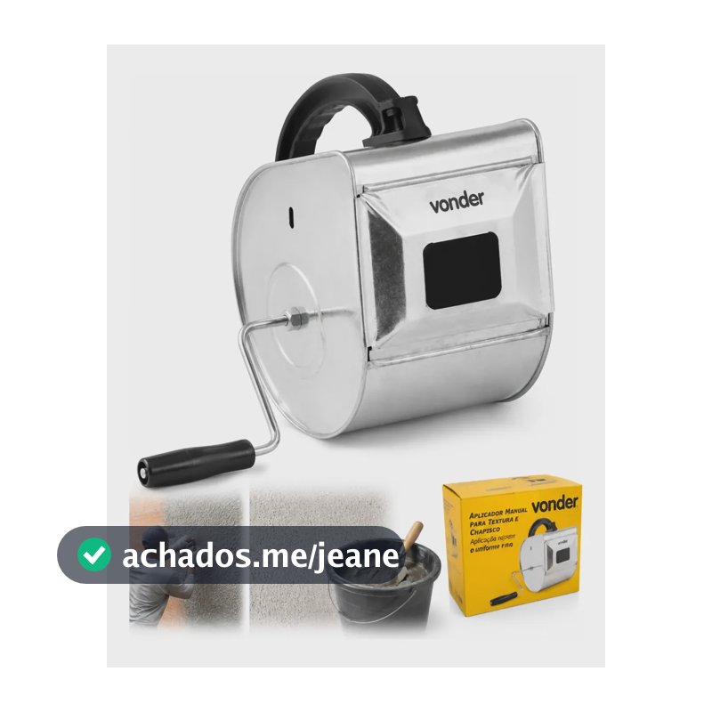 Maquina Chapisco Manual Profissional Construção Parede Obra 127/220v