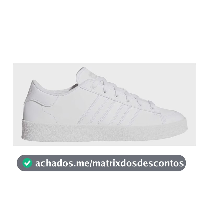 Tênis Masculino E Feminino Jump Hook adidas Branco Liso 35 Br