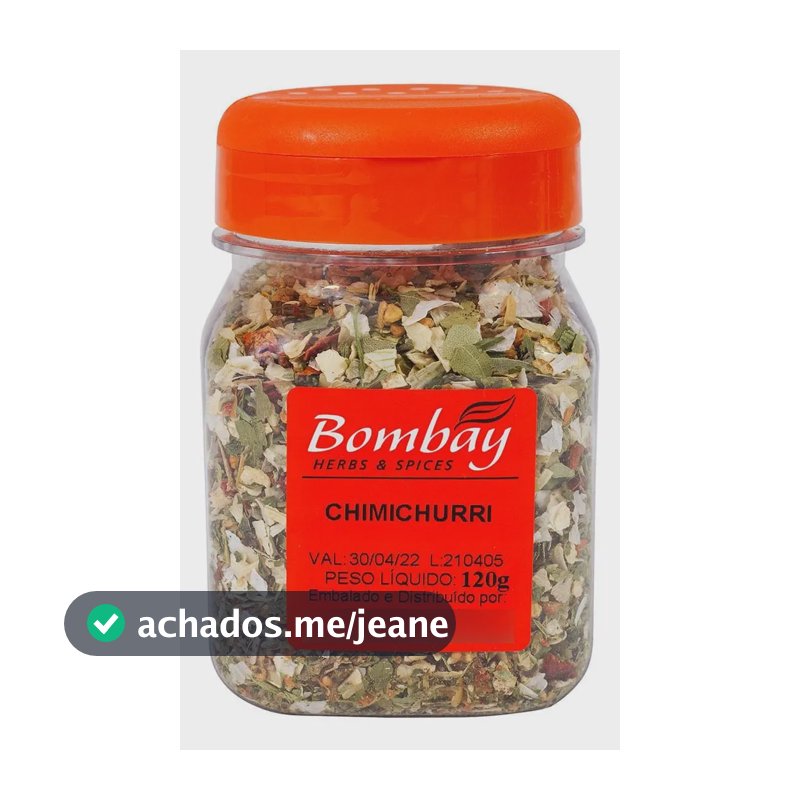 Chimichurri 120g (mini Pet) Bombay Herbs & Spices