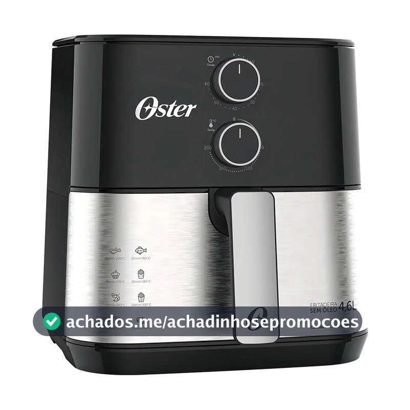 Fritadeira Sem Óleo Ofrt520 4,6 Litros Oster