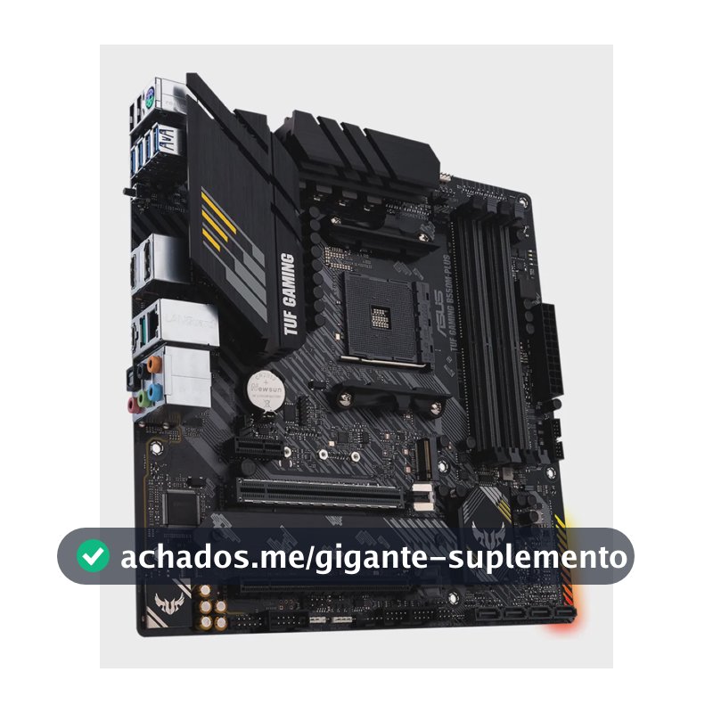 Placa Mãe Asus Tuf B550m-plus, Ddr4, Am4, Matx, B550