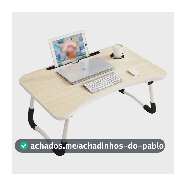Mesa Portátil Dobrável P Notebook  Home Office Cama Refeição