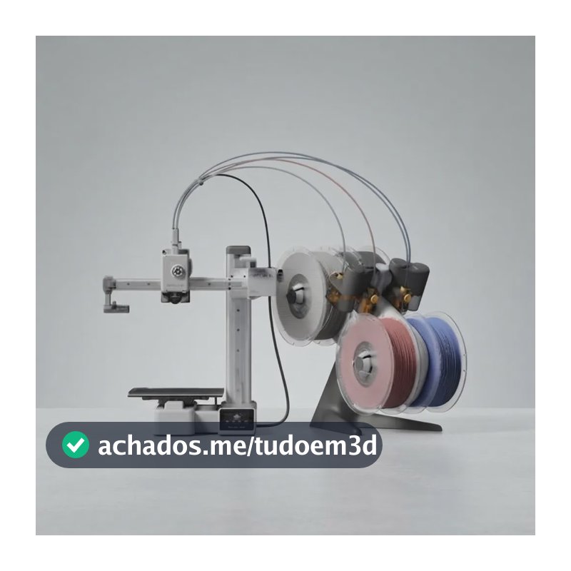 Impressora 3d Bambu Lab A1 Mini Combo Com Tecnologia Fdm 127/220v Branco