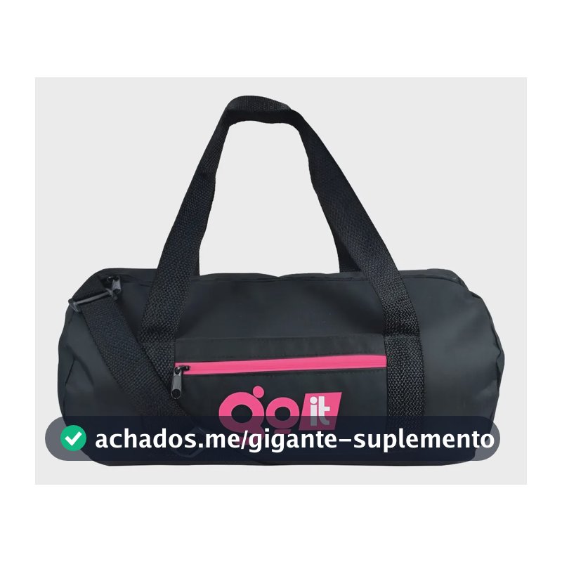 Mochila Bolsa Para Academia Esporte Fitness Treino Gym Cor Pink