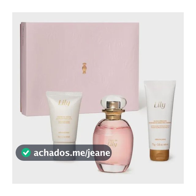 Kit Presente Feminino Lily Soleil O Boticário