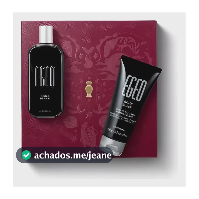 Kit Presente Egeo Bomb Black