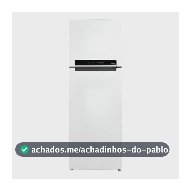 Geladeira Frost Free Duplex 394l Inverter Branca Midea