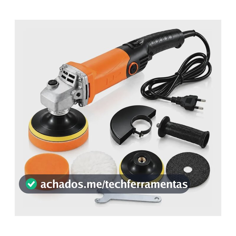 Lixadeira Politriz Esmerilhadeira 1150w 125mm 6 Velocidades Coral 220v